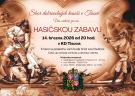 Hasičská zábava 14.3.2026